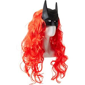 Rubies DC Comics Batwoman Wig and Mask Costume Accessory As Pictured One Size Rubies DC Comics Batwoman Wig and Mask Costume Accessory As Pictured One Size