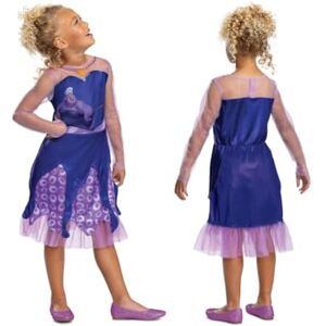 Disguise Officially Licensed Disney Ursula Costume for Girls, Perfect for fans of The Little Mermaid, Features Ursula's Signature Purple Dress, Size 7-8 Years Disguise Officially Licensed Disney Ursula Costume for Girls, Perfect for fans of The Little Mermaid, Features Ursula's Signature Purple Dress, Size 7-8 Years