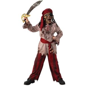 FORUM Bristol Novelty Red & Brown Zombie Pirate Costume for Kids (5-6 years) 1 Set Ideal for Imaginative Play & Halloween Dress-Up FORUM Bristol Novelty Red & Brown Zombie Pirate Costume for Kids (5-6 years) 1 Set Ideal for Imaginative Play & Halloween Dress-Up