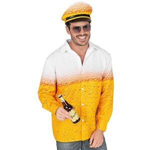 W WIDMANN MILANO Party Fashion Beer Man Costume, Shirt and Hat, Folk Festival, Beer Festival, Fancy Dress Costumes W WIDMANN MILANO Party Fashion Beer Man Costume, Shirt and Hat, Folk Festival, Beer Festival, Fancy Dress Costumes