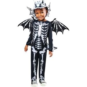 Rubies Official Dragon Skeleton Childs costume, Kids Fancy Dress, Size 7-8 years Halloween Rubies Official Dragon Skeleton Childs costume, Kids Fancy Dress, Size 7-8 years Halloween