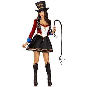 Leg Avenue 87163 10101 ringmaster Suit Set, Women, Multicolor, S Leg Avenue 87163 10101 ringmaster Suit Set, Women, Multicolor, S