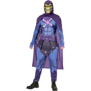 Rubies 301638STD He-Man Skeletor Deluxe Adult Costume Fancy Dress, Men, Multicolour, STD Halloween Rubies 301638STD He-Man Skeletor Deluxe Adult Costume Fancy Dress, Men, Multicolour, STD Halloween