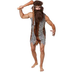 Rubies Rubie's 55030_OS Caveman Full Cut Costume Tunic Adult, Brown, One Size Rubies Rubie's 55030_OS Caveman Full Cut Costume Tunic Adult, Brown, One Size
