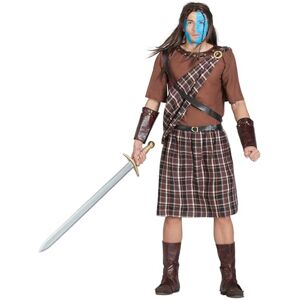 Boland 83981 Adult Highlander Costume, Multicoloured, XL Boland 83981 Adult Highlander Costume, Multicoloured, XL