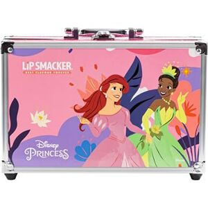 Lip Smacker Disney Princess Traincase, Makeup Set for LittleGirl, 40+ Pieces for Face, Lips, and Nails with Beauty Accessories for Hair and Makeup Included Lip Smacker Disney Princess Traincase, Makeup Set for LittleGirl, 40+ Pieces for Face, Lips, and Nails with Beauty Accessories for Hair and Makeup Included