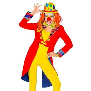 W WIDMANN MILANO Party Fashion Widmann 48382 Women's Clown Tailcoat Costume, Circus, Theme Party, Carnival, Multicoloured, M W WIDMANN MILANO Party Fashion Widmann 48382 Women's Clown Tailcoat Costume, Circus, Theme Party, Carnival, Multicoloured, M