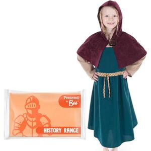 PRETEND TO BEE Norse Viking Lady/Girl Dress Up Costume for Kids, 5-7 Years PRETEND TO BEE Norse Viking Lady/Girl Dress Up Costume for Kids, 5-7 Years