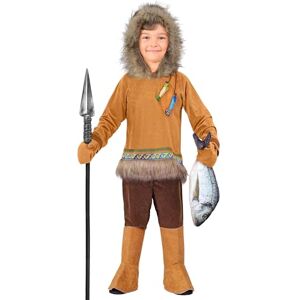 W WIDMANN MILANO Party Fashion Inuit Children's Costume Top with Hood, Trousers, Gloves & Boot Covers for Carnival W WIDMANN MILANO Party Fashion Inuit Children's Costume Top with Hood, Trousers, Gloves & Boot Covers for Carnival