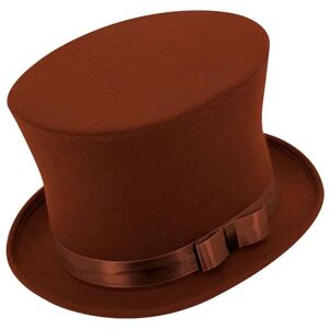 W WIDMANN MILANO Party Fashion Top Hat 20s Gatsby Style with Hat Band and Bow for Carnival or Theatre W WIDMANN MILANO Party Fashion Top Hat 20s Gatsby Style with Hat Band and Bow for Carnival or Theatre