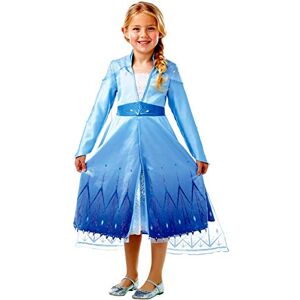Rubies Rubie's Official Disney Frozen 2, Elsa Premium Dress, Childs Costume, Size Large Age 7-8 Years Rubies Rubie's Official Disney Frozen 2, Elsa Premium Dress, Childs Costume, Size Large Age 7-8 Years
