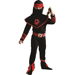 Dress Up America Ninja Costume for Kids Samurai Warrior Dress Up Red and Black Ninja Costume Set for Boys and Girls Dress Up America Ninja Costume for Kids Samurai Warrior Dress Up Red and Black Ninja Costume Set for Boys and Girls