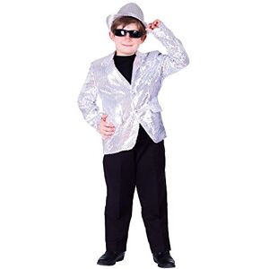 Dress Up America Sequin Jacket for Kids Boys Sequined Party Blazer Dance Tuxedo Costume Beautiful Dress Up Set for Role Play Dress Up America Sequin Jacket for Kids Boys Sequined Party Blazer Dance Tuxedo Costume Beautiful Dress Up Set for Role Play