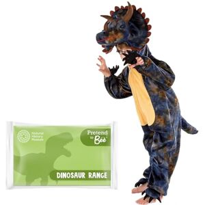 PRETEND TO BEE Triceratops Dinosaur Dress Up Costume for Kids, Official Natural History Museum, Onesie 5-7 Years PRETEND TO BEE Triceratops Dinosaur Dress Up Costume for Kids, Official Natural History Museum, Onesie 5-7 Years