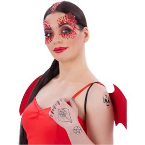 Smiffys Make-Up FX, Deluxe Devil Kit Smiffys Make-Up FX, Deluxe Devil Kit