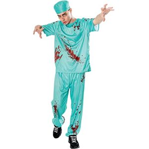 Rubies Bristol Novelty Forum Adult Bloody Doctor Costume, Size Medium,Blue Halloween Halloween Rubies Bristol Novelty Forum Adult Bloody Doctor Costume, Size Medium,Blue Halloween Halloween