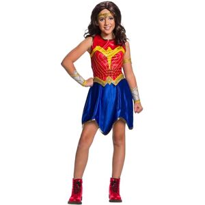 Rubies Official DC Supergirl and Wonder Woman Costume Bundle, Childrens Super Hero Fancy Dress Up, Size Large Halloween Rubies Official DC Supergirl and Wonder Woman Costume Bundle, Childrens Super Hero Fancy Dress Up, Size Large Halloween