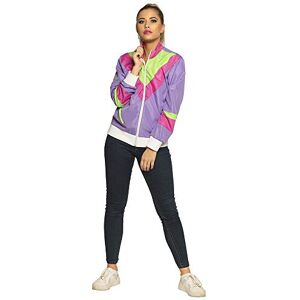 Boland BV 88513 Trainingsjacke Retro Frau Adult Sized Costumes, Mehrfarbig, X-Large Boland BV 88513 Trainingsjacke Retro Frau Adult Sized Costumes, Mehrfarbig, X-Large