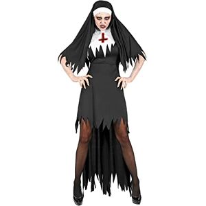W WIDMANN MILANO Party Fashion Horror Nun Costume, Zombie, Killer, Halloween, Carnival, Theme Parties W WIDMANN MILANO Party Fashion Horror Nun Costume, Zombie, Killer, Halloween, Carnival, Theme Parties