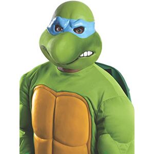 Rubies Teenage Mutant Ninja Turtles T.M.N.T. Leonardo 3/4 Vinyl Costume Mask Adult One Size Rubies Teenage Mutant Ninja Turtles T.M.N.T. Leonardo 3/4 Vinyl Costume Mask Adult One Size