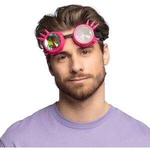 Boland Steampunk Holographic Glasses, Party, Kaleidoscope, Festival Fancy Dress Accessory, Carnival, Party, Novelty Glasses, Adult, One Size (Pink) Boland Steampunk Holographic Glasses, Party, Kaleidoscope, Festival Fancy Dress Accessory, Carnival, Party, Novelty Glasses, Adult, One Size (Pink)