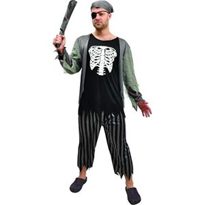 Ciao 62203 Disguise, Adult, Black, Grey, One Size 52-54 Ciao 62203 Disguise, Adult, Black, Grey, One Size 52-54