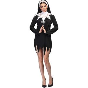 Boland 79213 Bloody Nun Costume for Adults, Size M, Fancy Dress Costumes Women, Horror Costume for Halloween or Carnival Boland 79213 Bloody Nun Costume for Adults, Size M, Fancy Dress Costumes Women, Horror Costume for Halloween or Carnival