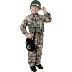 Dress Up America Army Special Forces Costume Set With Navy Seal Helmet -Role Play & Dress Up Costume For Kids Dress Up America Army Special Forces Costume Set With Navy Seal Helmet -Role Play & Dress Up Costume For Kids