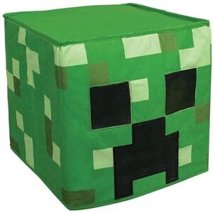Minecraft DISGUISE 116909-15L CREEPER HEADPIECE/BLOCK HEAD Dress Up & Accessories, Green, One Size Minecraft DISGUISE 116909-15L CREEPER HEADPIECE/BLOCK HEAD Dress Up & Accessories, Green, One Size
