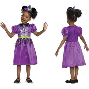 Disney Spooky Witch Minnie Mouse Fancy Dress for Kids & Toddlers, Official by Disguise, Adorable Spooky Design Perfect for Halloween, Includes Witch Hat Minnie Headband, in Size 2 & 3-4 Years Disney Spooky Witch Minnie Mouse Fancy Dress for Kids & Toddlers, Official by Disguise, Adorable Spooky Design Perfect for Halloween, Includes Witch Hat Minnie Headband, in Size 2 & 3-4 Years