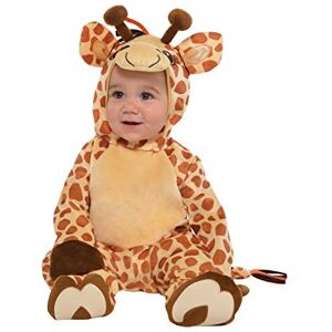 amscan 9902076 Baby Giraffe Costume with detachable hoodie Age 0-6 Months 1 PC, Junior Giraffe amscan 9902076 Baby Giraffe Costume with detachable hoodie Age 0-6 Months 1 PC, Junior Giraffe