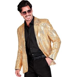 W WIDMANN MILANO Party Fashion Widmann Party Fashion Men's Disco Fever Strike Move Sequin Jacket W WIDMANN MILANO Party Fashion Widmann Party Fashion Men's Disco Fever Strike Move Sequin Jacket