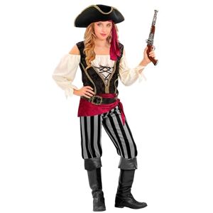 W WIDMANN MILANO Party Fashion 25438 Piratin Kostüm Kinder Pirate Costume Kids, Multicoloured, 158 W WIDMANN MILANO Party Fashion 25438 Piratin Kostüm Kinder Pirate Costume Kids, Multicoloured, 158