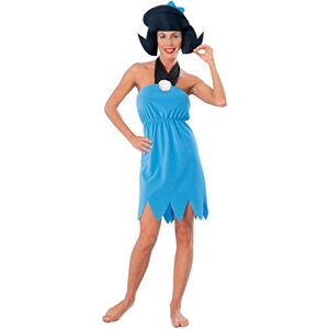 Rubies Rubie's 15745 The Flintstone's Betty Rubble Costume Adult Sized, Cartoon, Blue, Large Rubies Rubie's 15745 The Flintstone's Betty Rubble Costume Adult Sized, Cartoon, Blue, Large