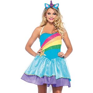 Leg Avenue Wonderland W40015 Women's Rainbow Unicorn Costume, S/M Leg Avenue Wonderland W40015 Women's Rainbow Unicorn Costume, S/M