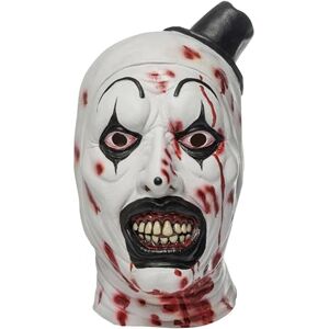Chaks Terrifier Art the Clown Mask, Halloween Costume Accessory, Latex Full Head Horror Mask for Carnival Cosplay Chaks Terrifier Art the Clown Mask, Halloween Costume Accessory, Latex Full Head Horror Mask for Carnival Cosplay