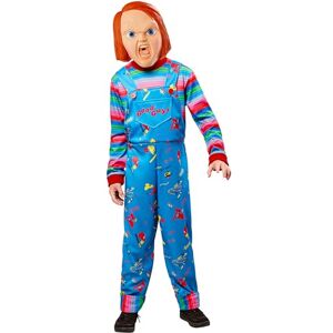 Rubies Official Chucky Child Costume, Kids Fancy Dress, Size Age 11-13 Years Halloween Rubies Official Chucky Child Costume, Kids Fancy Dress, Size Age 11-13 Years Halloween