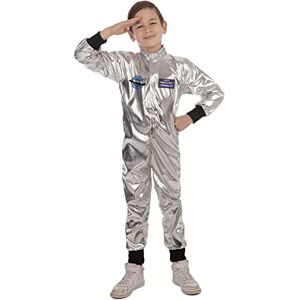 Rubies Silver Astronaut Jumpsuit Costume for Kids, Small Size (Pack of 1) Perfect for Uniforms, World Book Day, Cosplay, Theatre, Dress-Up, Themed Events, & More Halloween Halloween Rubies Silver Astronaut Jumpsuit Costume for Kids, Small Size (Pack of 1) Perfect for Uniforms, World Book Day, Cosplay, Theatre, Dress-Up, Themed Events, & More Halloween Halloween