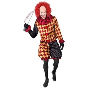 W WIDMANN MILANO Party Fashion 17570 Kostüm Horror Clown Costume, Multicoloured, XXL W WIDMANN MILANO Party Fashion 17570 Kostüm Horror Clown Costume, Multicoloured, XXL