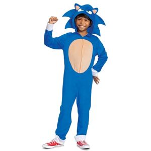Disguise 124749K-15L Movie Classic Fancy Dress Costume, Boys, Sonic Blue, 7-8 Years Disguise 124749K-15L Movie Classic Fancy Dress Costume, Boys, Sonic Blue, 7-8 Years