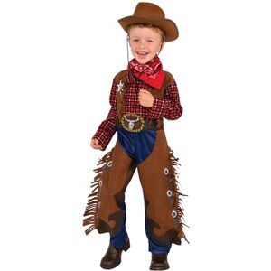 Rubies Official Little Wrangler Costume, Kids Fancy Dress, Size Age 5-6 Halloween Rubies Official Little Wrangler Costume, Kids Fancy Dress, Size Age 5-6 Halloween