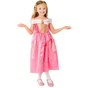 Rubies Rubie's Girl's Official Disney Ultimate Princess Deluxe Aurora Girls Costume, Kids Fancy Dress Costume, Multi, M UK Rubies Rubie's Girl's Official Disney Ultimate Princess Deluxe Aurora Girls Costume, Kids Fancy Dress Costume, Multi, M UK