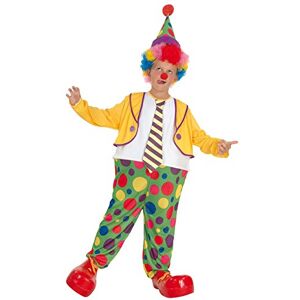 Ciao Flowers Paul – Clown Costume Child Unisex-child, Green, 7 – 9 Years, 61024.l Ciao Flowers Paul – Clown Costume Child Unisex-child, Green, 7 – 9 Years, 61024.l