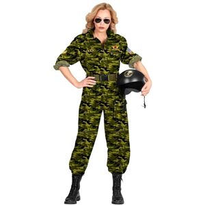 W WIDMANN MILANO Party Fashion Women's Fighter Jet Pilot Costume, Aviation, Americans, Soldiers, Military, Carnival, Theme Parties W WIDMANN MILANO Party Fashion Women's Fighter Jet Pilot Costume, Aviation, Americans, Soldiers, Military, Carnival, Theme Parties