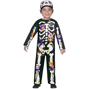 amscan 9916634 Childs Boys Skeleton Cutie Halloween Fancy Dress Costume 2-3 Years amscan 9916634 Childs Boys Skeleton Cutie Halloween Fancy Dress Costume 2-3 Years