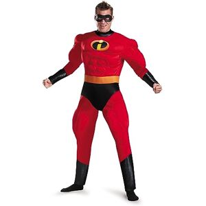 DISGUISE 5368C Men's Disney Pixar Mr Plus Size Costume Incredibles Superhero Cosplay Suit Outfit Adult, Red, XXL (50-52) DISGUISE 5368C Men's Disney Pixar Mr Plus Size Costume Incredibles Superhero Cosplay Suit Outfit Adult, Red, XXL (50-52)