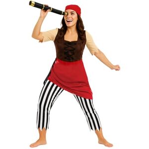 Fun Shack First Mate Pirate Costume for Women Adult Pirate Outfit for Halloween Parties and Themed Events, Large Fun Shack First Mate Pirate Costume for Women Adult Pirate Outfit for Halloween Parties and Themed Events, Large