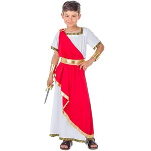 Boland 82335 Roman Emperor Children's Julius Boy Costume, Unisex Kids, Multicoloured, 5-6 Years Boland 82335 Roman Emperor Children's Julius Boy Costume, Unisex Kids, Multicoloured, 5-6 Years