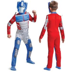 Disguise Transformers Optimus Prime Costume for Kids, Officially Licensed Transformers, Features Character Half Mask with Detailed Print Jumpsuit, Comfortable Fit with Detailed Design, Ages 4-6 Disguise Transformers Optimus Prime Costume for Kids, Officially Licensed Transformers, Features Character Half Mask with Detailed Print Jumpsuit, Comfortable Fit with Detailed Design, Ages 4-6