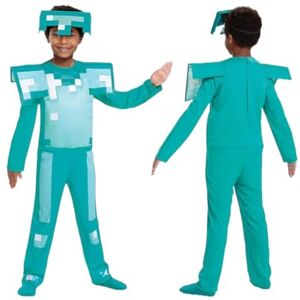 Minecraft Jakks Pacific 115789M-15L-6 Disguise Costume Diamond Armor 3-4 Years, Boys, Multi Minecraft Jakks Pacific 115789M-15L-6 Disguise Costume Diamond Armor 3-4 Years, Boys, Multi
